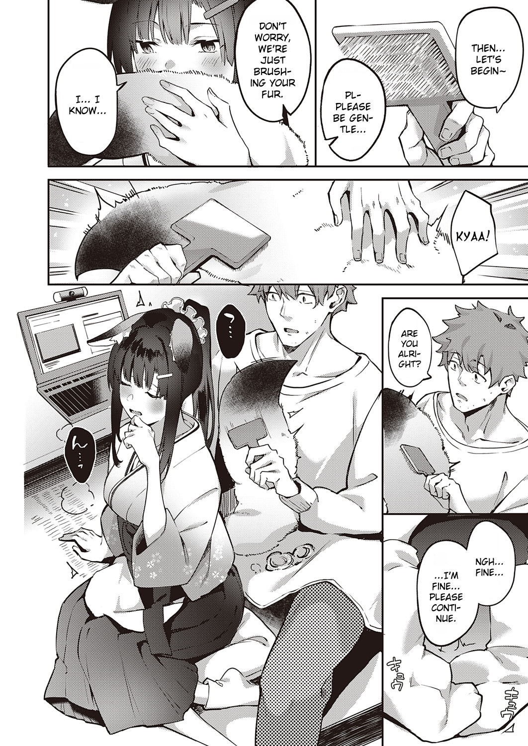 Hentai Manga Comic-Chaperoning Foxgirl Inaho-chan-Read-6